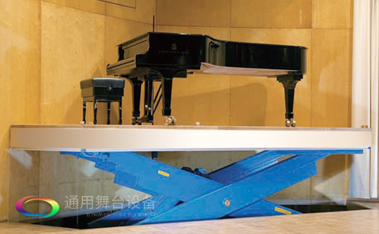 升降舞臺-源頭廠家,價優(yōu)質(zhì)高！采用鋼性鏈或液壓油缸起降運(yùn)行平穩(wěn)、安全可靠