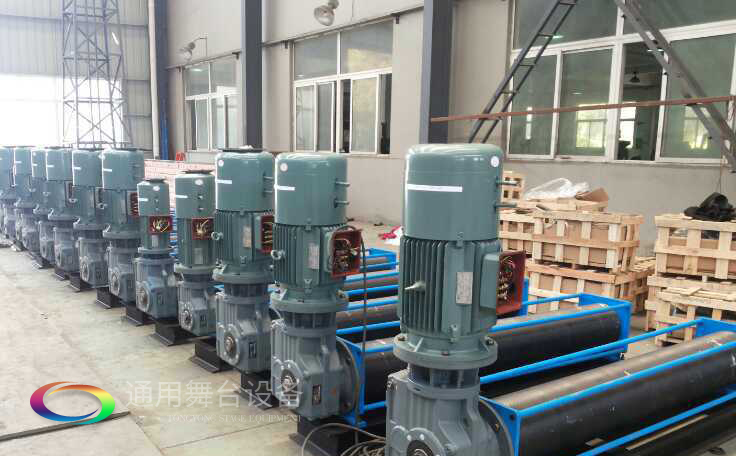 專業制作舞臺機械 舞臺設備 升降舞臺吊桿 電動對開大幕阻燃幕布