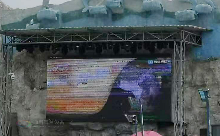 江蘇某水樂園舞臺吊桿、燈光、音響項目順利通過竣工驗收！為游客呈現全新的視聽盛宴！