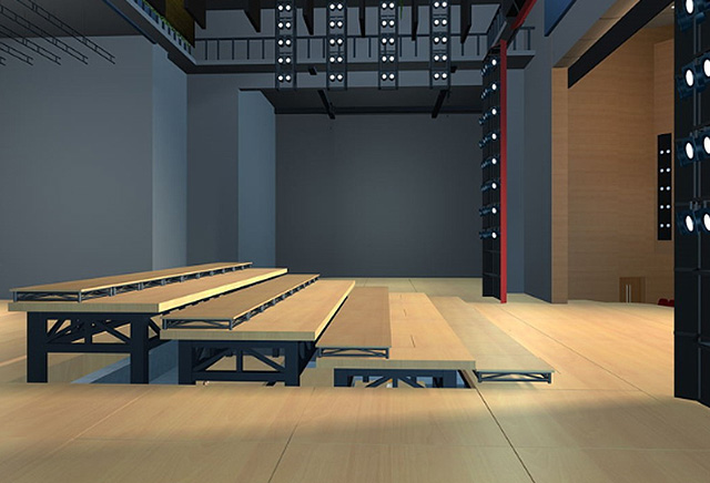 會議升降臺、合唱臺